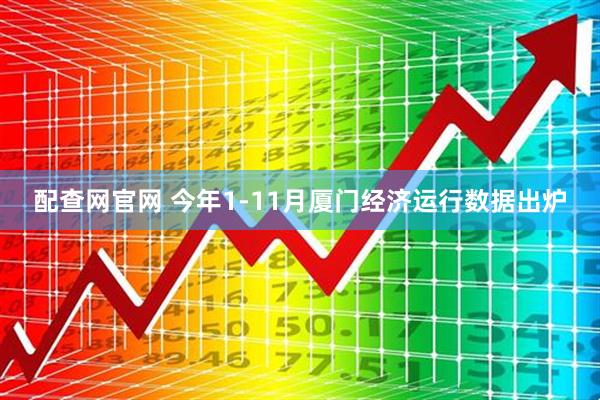 配查网官网 今年1-11月厦门经济运行数据出炉